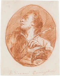 De heilige Johannes de Evangelist