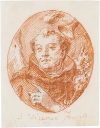 De heilige Vincentius Ferrerius