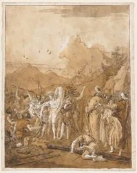 De Ontkleding van Christus