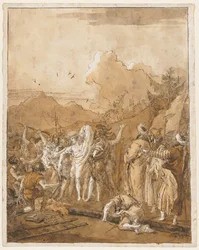 De Ontkleding van Christus