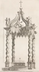 Geïsoleerd zicht op Bernini