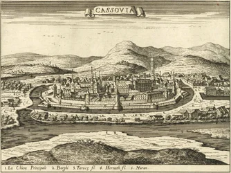 Kasteel van Košice (Giovanni Giacomo De Rossi, 1683)