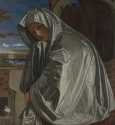 Maria Magdalena op weg naar het graf van Christus. Omstreeks 1535-40