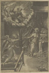 Annunciatie met God de Vader