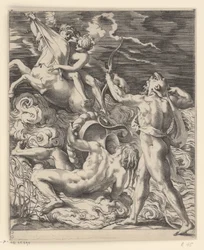 Hercules doodt de centaur Nessus