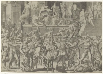 Slag tussen de Romeinen en de Sabijnen