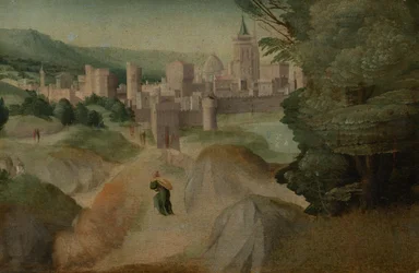 Scènes uit een Legende, waarschijnlijk ca. 1515-1520 (olieverf op doek)