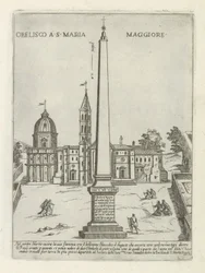Obelisk voor de Santa Maria Maggiore