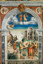 Muurschilderingen in de Zaal van de Dierenriem, Palazzo d