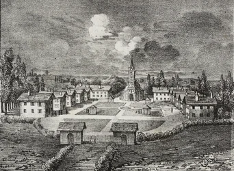 Mettray Landbouwkolonie, Tours, Frankrijk, uit 