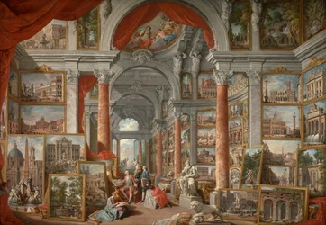 Fotogalerij met uitzichten op het moderne Rome