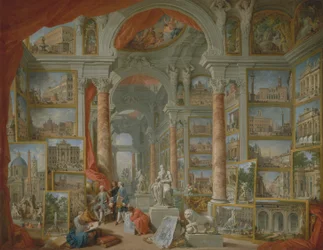 Fotogalerij met uitzichten op het moderne Rome