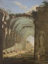Ruïnes met thermen