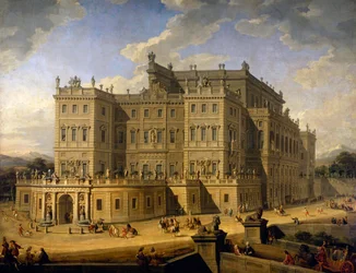 Uitzicht op het Kasteel van Rivoli