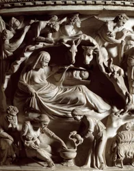 Geboorte van Christus (detail)