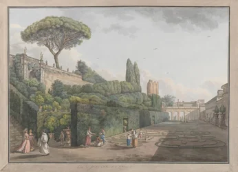 Tuin van Palazzo Colonna, ca. 1780