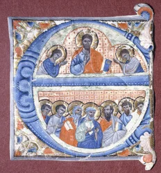Christus zegent de Apostelen, ca. 1260-1270