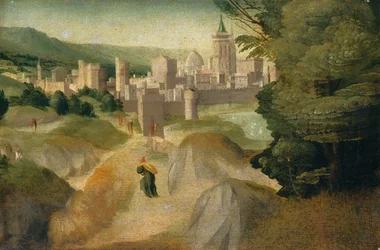 Scènes uit een legende, waarschijnlijk ca. 1515-1520