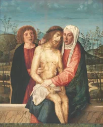 Pietà met de Maagd en Sint Johannes