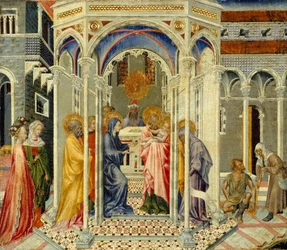 De presentatie van Christus in de tempel