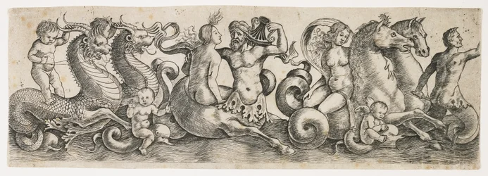 Fries met Tritons en Nimfen, c. 1517