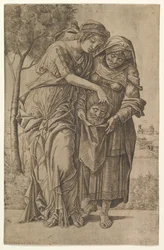 Judith en haar Dienstmaagd met het Hoofd van Holofernes