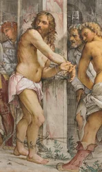 Middenbeuk, Vijfde Zuidelijke Span, Geseling van Christus, Girolamo Romanino