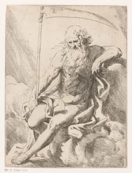 Saturnus met zeis