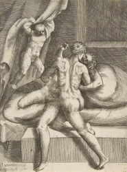Apollo en Leucothea, uit 