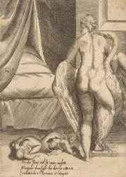 Leda en de zwaan, uit 