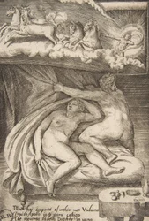 Venus en Mars ontdekt door Apollo, uit 