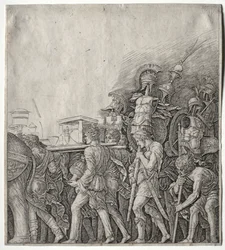 De Triomfen van Caesar: De Borstplaatdragers