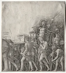 De Triomfen van Caesar: De Borstplaatdragers