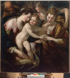 Mystiek huwelijk van St. Catharina