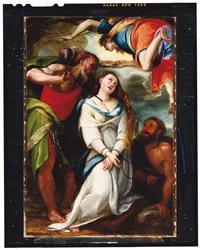 Het martelaarschap van Sint Agnes