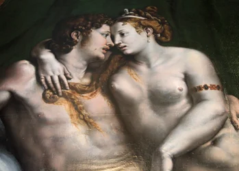 Liefdesscène, 16e eeuw