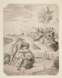 Het villen van Marsyas