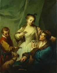 De vier seizoenen (olieverf op doek)