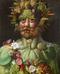 Vertumnus, portret, allegorie