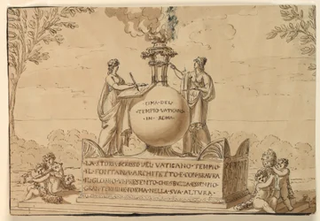 Grafmonument voor Carlo Fontana
