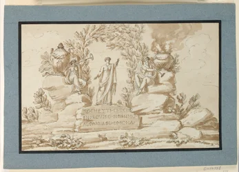 Grafmonument voor Improvisator Rochetti