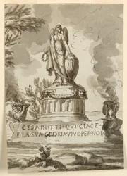 Grafmonument voor Melchiore Cesarotti, Professor in Padua