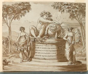 Grafmonument voor dichter Tagerini