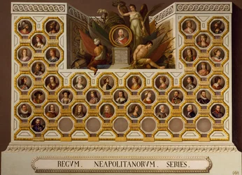 Koning van Napels van 1154 tot 1859, door Giuseppe Cammarano