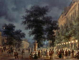 Café in Parijs 
