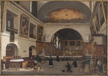 Interieur van de Saint-Jean-Saint-François kerk