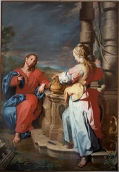 Jezus en de Samaritaan, ca. 1722