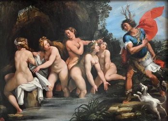Diana en Actaeon