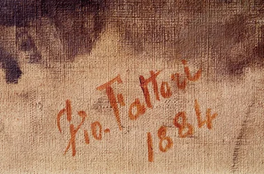 Zelfportret op 59-jarige leeftijd (detail)