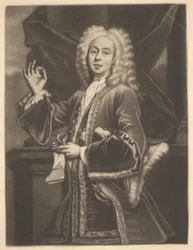 Colley Cibber, c.1700-1725 (gravure)